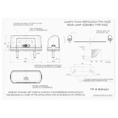 AMPULLÜ PLAKA LAMBASI 12-24V E BELGELİ