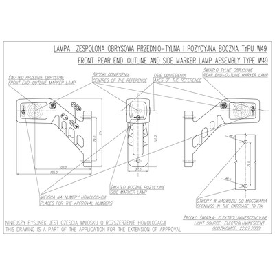 LEDLİ BOYNUZ LAMBA (SOL) KISA 12-24V 3 FONK SOL E BELGELİ