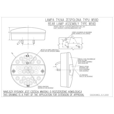 BEYAZ LEDLİ HAMBURGER LAMBA İNCE 24 V GERİ VİTES/SİS