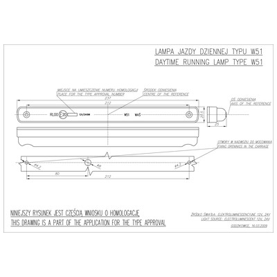 3X2 LEDLİ GÜNDÜZ SÜRÜŞ LAMBASI  12-24 V E BELGELİ